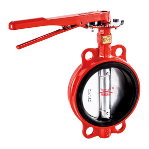 Guangdong Magnesium Special Fire Fighting Butterfly Valve Ductile Iron Grooved Connection With EPDM Lining For Water - Product Image 3