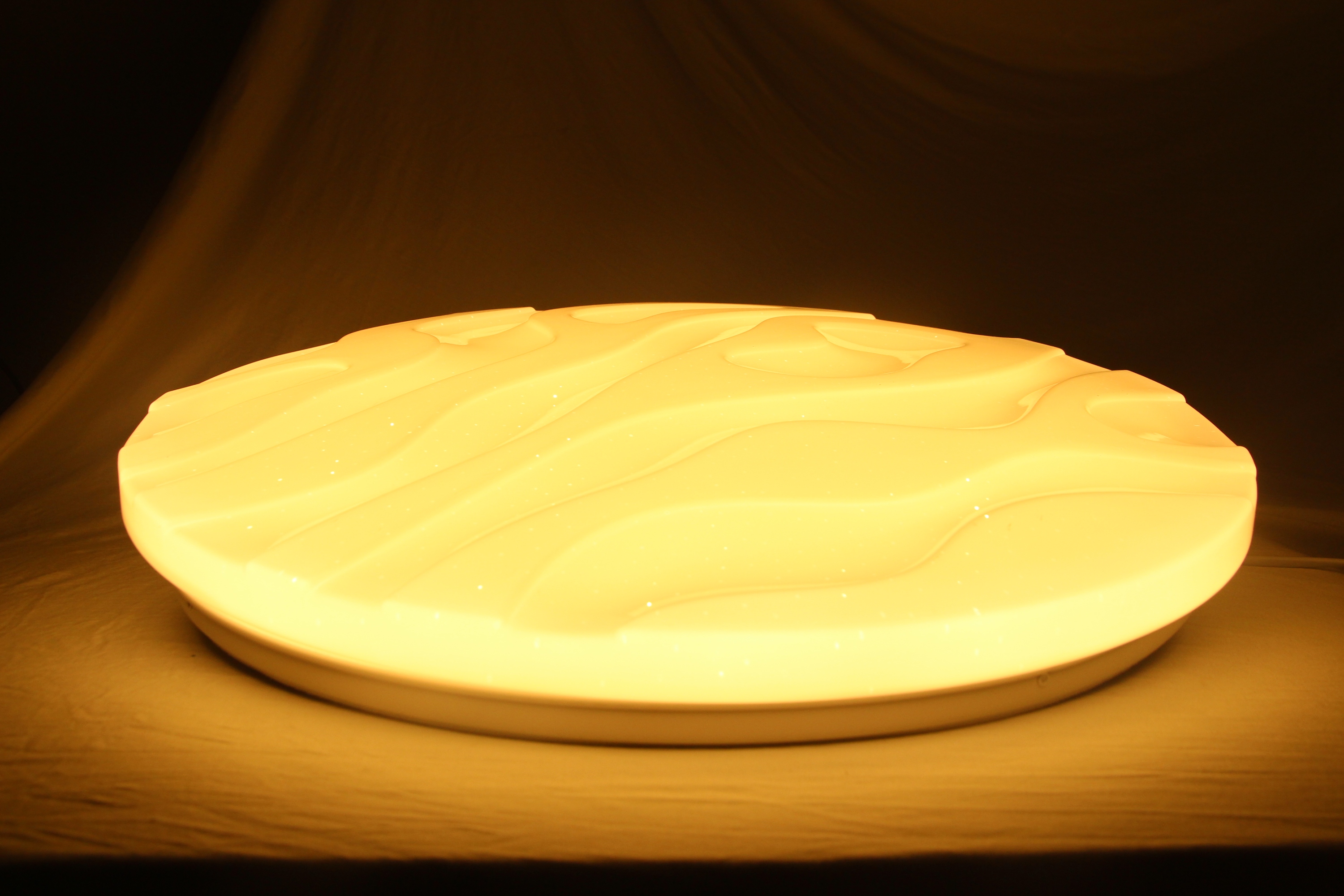 Pop White Round Ceiling Lamp Bedroom Living Room Surface Mounted 3CCT Adjustable LED Panel Light for Home · image 5
