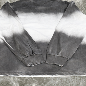 Sudadera de Algodón Lavada al Ácido para Hombre, Estilo Urbano, Manga Larga, Cuello Redondo, al por Mayor - Product Image 3