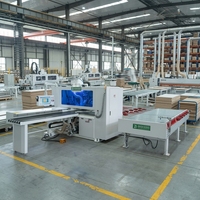 Máquina Perforadora Automática Industrial de Seis Lados, Centro de Fresado y Perforación CNC para Madera, para Fabricación de Muebles de MDF y Contrachapado
