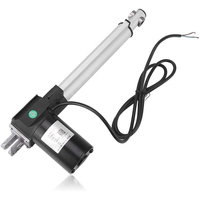Actionneur linéaire HAKIWO 6000N 12V 24V 36V 48V, course de 500 mm, motorisation de tracker solaire, pour porte et canapé électrique, 30 mm/s