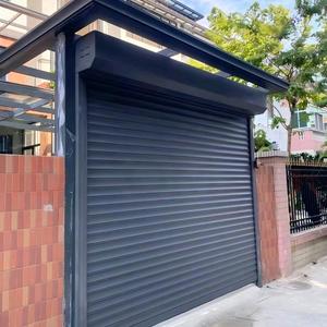 <span class=keywords><strong>Porte</strong></span> de <span class=keywords><strong>garage</strong></span> moderne motorisée en aluminium à enroulement, isolation acoustique, sécurité, <span class=keywords><strong>avec</strong></span> télécommande et contrôle par application - Product Image 2