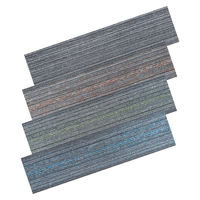 Dalles de moquette modulaires pour bureaux commerciaux, avec support en PVC, dalles de moquette en PP 33x100, pour bureaux commerciaux, fabrication OEM