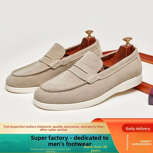 Mocassins Confortables pour Hommes – Chaussures Plates Décontractées Légères et Respirantes, Idéales pour la Conduite et la Marche en Extérieur, Antidérapantes - Product Image 1