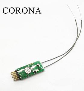Corona R6DM 6ช่อง JR <span class=keywords><strong>dmss</strong></span> เข้ากันได้ตัวรับสัญญาณ RC 2.4GHz วัสดุพลาสติกและโลหะ - Product Image 4