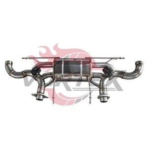 Système d'échappement Valvetronic haute performance Vortex SS304 compatible avec Aston Martin DB11 V12 5.2L, kit de tuning silencieux arrière pour course. - Product Image 2