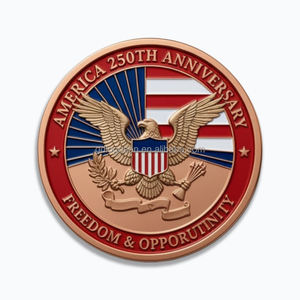 Monedas Conmemorativas del Día Nacional de América, Tema Libertad, Moneda Conmemorativa del Semicentenario de EE. UU., Soluciones Personalizadas de Fábrica para Venta al Por Mayor - Product Image 3