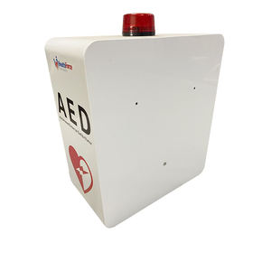 Kotak Penyimpanan <span class=keywords><strong>Defibrillator</strong></span> Jantung Superluck untuk Pertolongan Pertama, Dilengkapi Alarm, Cocok untuk Luar Ruangan - Product Image 5