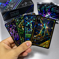 Boîte de boosters de cartes à collectionner sportives holographiques personnalisées, collection écologique en papier pour la famille, TCG sur mesure