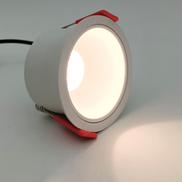 NOM RETILAP CE RoHS Bivolt 110-240V Regulable Antideslumbrante 9W 2700-6500K COB Luminaria Empotrable