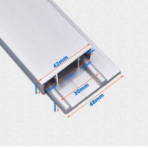 Accessoires de roulettes coulissantes supérieures/inférieures en alliage d'aluminium pour <span class=keywords><strong>porte</strong></span> <span class=keywords><strong>coulissante</strong></span> sans rail de <span class=keywords><strong>placard</strong></span> de salon moderne, souples - Product Image 5