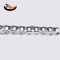 Chaîne à rouleaux en acier inoxydable 428 428H 520, accessoires de haute précision pour le transport, chaîne disponible de 50 à 100 kN