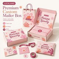 Boîte d'expédition postale personnalisée en carton ondulé pour cosmétiques e-commerce, emballage de livraison, boîtes en carton personnalisées, Caja De Carton