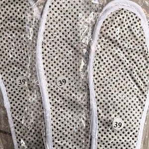 Tourmaline <b>Insoles</b> White Size 36-45 Good Ventilation For Adults Unisex - Product Image 4