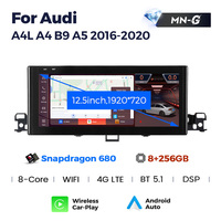 Estéreo para Auto MEKEDE con Android 13 y Car-play+auto para Audi A4L A4 B9 A5 2016-2020, 8G+128G, 1920*720P, Radio para Auto, Reproductor de DVD
