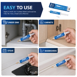 Cebo en Gel <span class=keywords><strong>para</strong></span> <span class=keywords><strong>Cucarachas</strong></span> OEM en Tubo de 10g, Fipronil/Lmidacloprid/Indoxacarb, <span class=keywords><strong>para</strong></span> <span class=keywords><strong>Cucarachas</strong></span> Alemanas, Elimina Colonias en el Hogar y la Cocina, MOQ 100 Unidades - Product Image 4
