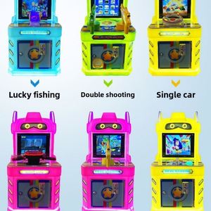Machine de jeu à monnayeur, Machine de course, Machine de tir, Équipement de jeu vidéo, Machine de pêche, Machine d'arcade pour supermarché, Anglais, 1 an - Product Image 3