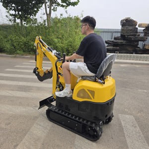 Aanpasbare 0,8 ton ZNW-08Pro rupsmini-graafmachine PLC EPA-motor nieuw staartloos ontwerp stedelijke bouw landschapsarchitectuur hoog - Product Image 5