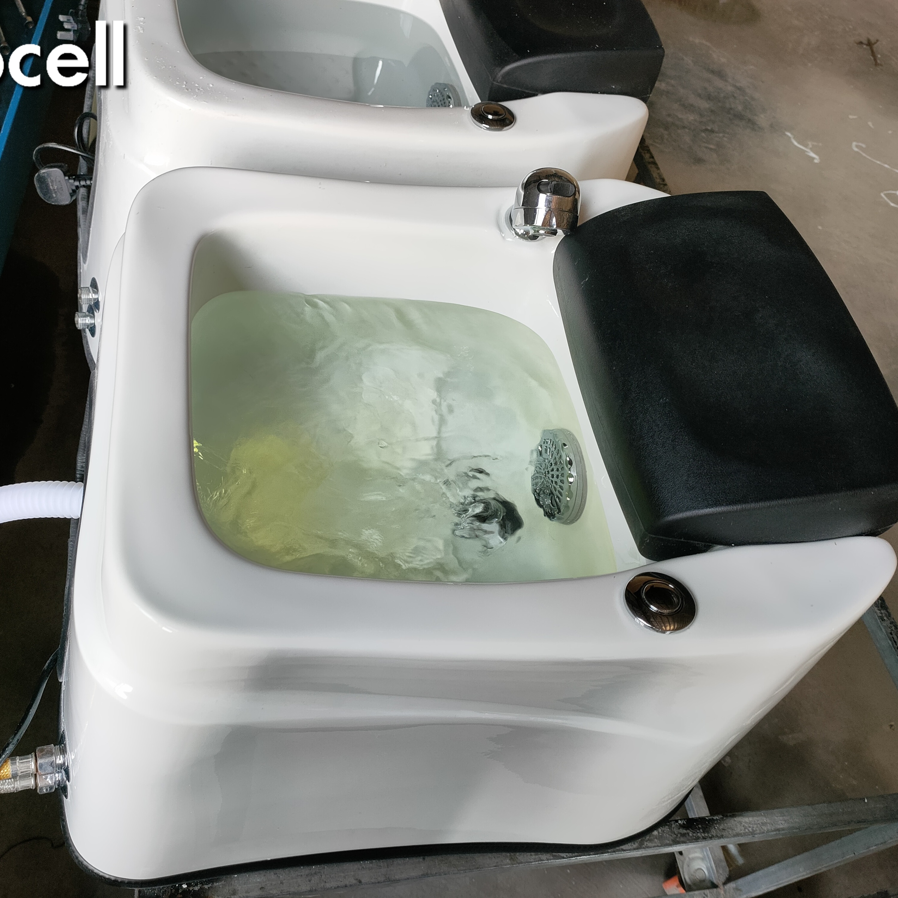 Yoocell-bañera cuadrada multifuncional para pies, para pedicura, spa, equipo de belleza