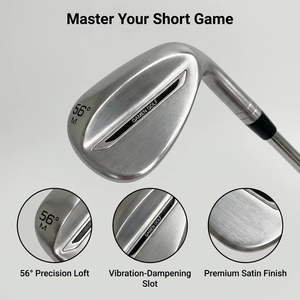 <span class=keywords><strong>Wedge</strong></span> de golf premium en acier au carbone forgé <span class=keywords><strong>52</strong></span> 56 60 <span class=keywords><strong>degrés</strong></span> avec face usinée CNC, faible MOQ, logo personnalisé, prix usine - Product Image 3