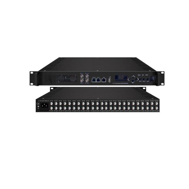 HONDAO IPGW2401A 24-Tuner 2 ASI Inputs DVB-S2/DVBC/ISDBT/ATSC IPTV Gateway with FTTH Support