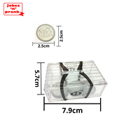 Boîte à dés en plastique pour tours de magie, certifiée EN71/CE, BSCI, conviviale pour les débutants, idéale pour la magie de close-up, un cadeau acclamé et un best-seller pour une expérience magique.