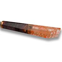 Accessoires de cuisine Couteau de cuisine japonais en acier damas à 33 couches de cuivre Couteau Santoku tranchant