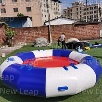 10ft Yuedong Gonflable Eau Disco Bateau Spinning Ufo Flotteur Sport Jeu Rotatif Parc Jouet