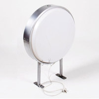 Enseigne de magasin en métal double face, enseignes en acrylique pour extérieur, enseigne personnalisée pour extérieur, boîtes lumineuses publicitaires LED pas chères, prix d'usine