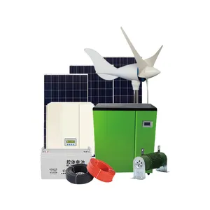 Kit lengkap sistem daya hibrida surya, kit lengkap sistem energi surya 8KW 10KW
