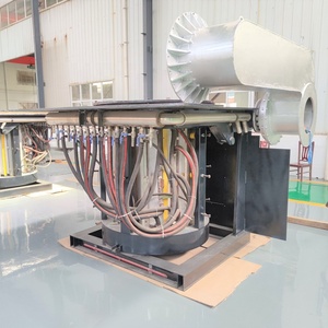 1750 <span class=keywords><strong>grados</strong></span> <span class=keywords><strong>Celsius</strong></span> 1 tonelada Zinc 660V máquina de horno de fundición de fusión horno Industrial - Product Image 4