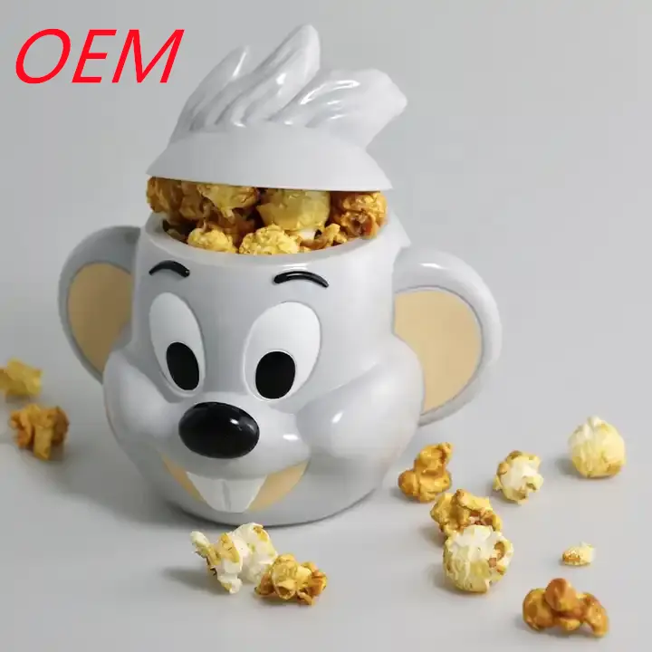 2023 Hello Kit-ty Popcorn Container Movie Bucket 64 oz Plastic Theater Thailand