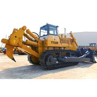Offre Spéciale : Bulldozer sur Chenilles TY320C de 34,5 Tonnes avec Lame de 10,4 m³, Moment de Charge Élevé, Roulement et Pompe en Stock pour l'Exploitation Minière et les Travaux de Terrassement