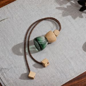 <b>Car</b> Aroma <b>Diffuser</b> <b>Bottle</b> With Wooden Cap And Glass Vessel For <b>Car</b> Interior Decoration Dual Use Home And Vehicle - Product Image 3