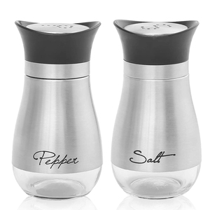 <span class=keywords><strong>Salière</strong></span> et poivrière en verre en acier inoxydable de haute qualité pot à épices en verre ménager bouteille d'épices <span class=keywords><strong>pingouin</strong></span> - Product Image 1
