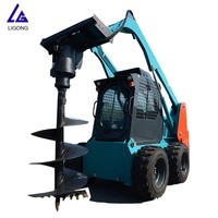 Tarière hydraulique 20T pour excavatrice, pour le forage de pieux et le forage de sol, avec mèche de tarière