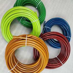 <span class=keywords><strong>AN</strong></span>-3 AN3 3AN 1/8 Radiateurslangen Stalen Remleidingen PTFE Brandstofslang Motorfiets RVS Gevlochten PTFE Remslang - Product Image 2