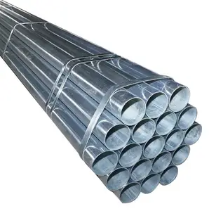 BS1387 Carbon Steel Seamless Hot Dip Galvanized Pipe