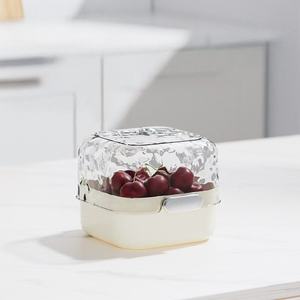 Multifuncional Wasserfilterkorb Kuche Haushalt Obst Tablett Doppelschicht Gemuse Waschbecken Drain Korb - Product Image 3