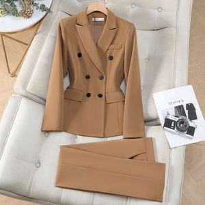 Chaqueta de <span class=keywords><strong>Traje</strong></span> Profesional de Alta Calidad <span class=keywords><strong>para</strong></span> <span class=keywords><strong>Mujer</strong></span>, Color <span class=keywords><strong>Azul</strong></span> <span class=keywords><strong>Marino</strong></span>, Primavera-Otoño 2026 - Product Image 2