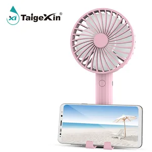 Portable & Wearable Fans Whisper-Quiet Strong Wind Mini Electric Air Cooler Square Desk Table Fan for Office Use