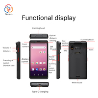 QUNSUO-602 OEM/ODM a soutenu le terminal de données tenu dans la main industriel d'Android12 PDA rocailleux et en stock