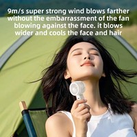 AIRMATE Fengbao Kipas Genggam Mini Small Wind Cannon FREE1 Pro Motor DC Tanpa Sikat Baterai 5 Kecepatan 2000mAh