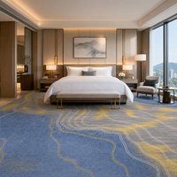 Tapis Axminster de luxe pour chambre d'hôtel 5 étoiles, tapis de sol