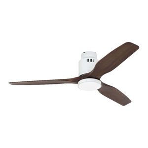 <b>Ceiling</b> fan household fancy 52 inch wooden blade DC motor unlit <b>ceiling</b> fan with remote control - Product Image 1