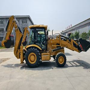 Nueva Retroexcavadora de Marca China con Tracción en las 4 Ruedas, Cucharón de 1m³, Alta Eficiencia para la Construcción - Product Image 2