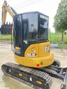 Excavadora Mini Caterpillar Cat 303.5 de 3 Toneladas de Segunda Mano para Granja y Jardín - Product Image 4