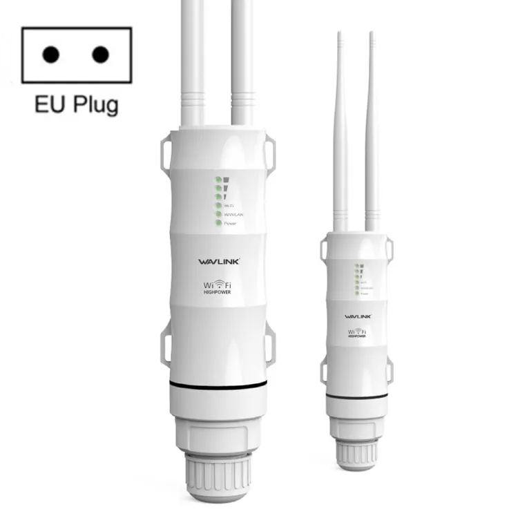 WAVLINK AC600 AP Beliebter drahtloser WLAN-Router Hochleistungs-Wifi-Extender-Repeater EU-Stecker Zweifrequenz-Außen 2,4G/5G 2,4G & 5G