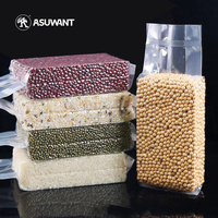 Film d'ensachage sous vide PET imperméable imprimé sur mesure Emballage en plastique de qualité alimentaire pour sushi aliments pour animaux domestiques poignée thermoscellée prix d'usine