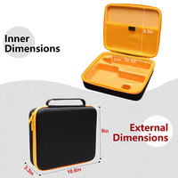 Mallette à outils rigide OEM ODM EVA pour DEWALT DCF682N/DCF680N2 8V MAX Batteries de tournevis sans fil et étui de chargeur uniquement
